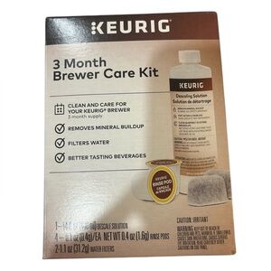 Keurig 3 Month Brewer Care Kit